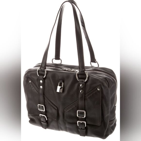 Yves Saint Laurent Black Leather Lover Bag - Picture 1 of 11
